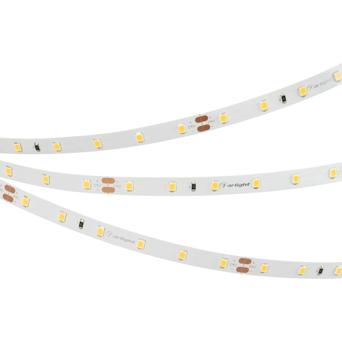 Лента светодиодная RT-A60-8mm 24V White6000 (7.2 W/m, IP20, 2835, 5m) (Arlight, Открытый)
