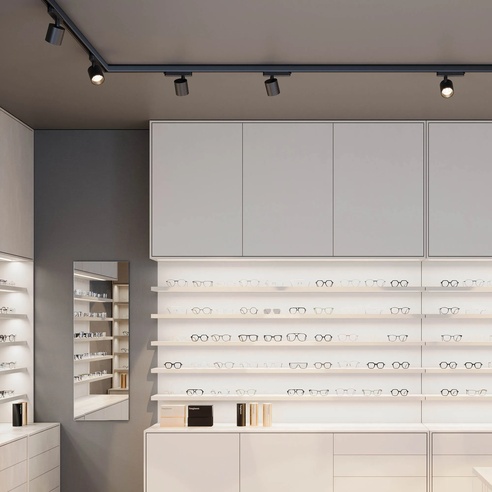 Светильник LGD-DYKE-4TR-R75-16W Warm3000 (BK, 38 deg, 230V) (Arlight, IP20 Металл, 5 лет)