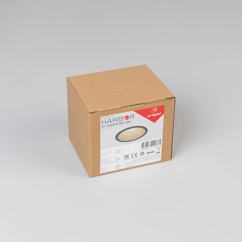 Светильник MS-HARBOR-R82-10W Warm3000 (BK, 36 deg, 230V) (Arlight, IP20 Металл, 5 лет)