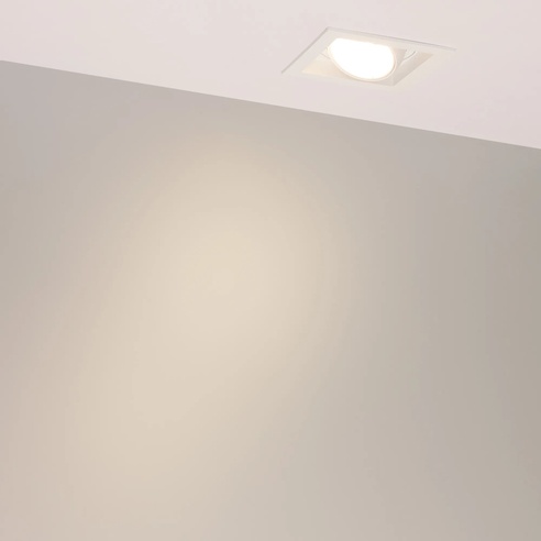 Светильник MS-VORTEX-BUILT-S117x117-20W Warm3000 (WH-WH, 20 deg, 230V) (Arlight, IP20 Металл, 5 лет)