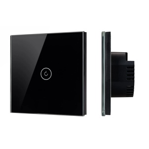 Выключатель сенсорный SWT-OMALI-S01-ZB-BK (250V, 10A, Zigbee) (Arlight, Стекло)