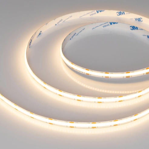 Лента светодиодная COB-X640-10mm 24V White-MIX (23 W/m, IP20, CSP, 5m) (Arlight, Изменяемая ЦТ)