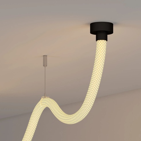 Силиконовый профиль WPH-FLEX-ROPE-D22-360deg-S8-10m WHITE (Arlight, Силикон)