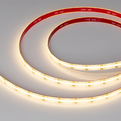 Лента светодиодная герметичная COB-SE-X640-10mm 24V White-MIX (23 W/m, IP65, CSP, 5m) (Arlight, Изменяемая ЦТ)