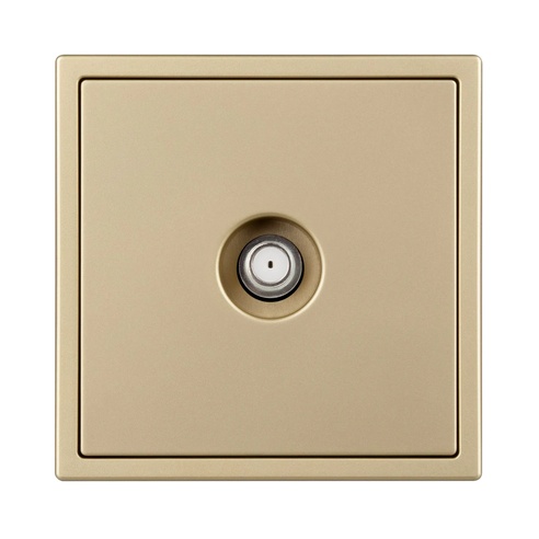 Механизм спутниковой розетки SCT-NOBE-MST1-SFPL-GD (SAT) (Arlight, Золотой песок)