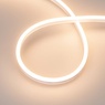Лента светодиодная герметичная AURORA-PS-A120-12x6mm 24V Warm3000 (10 W/m, IP65, 2835, 5m) (Arlight, Силикон)