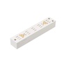 Коннектор прямой MAG-CON-25-I-POWER (WH, 5LN) (Arlight, IP20 Пластик, 3 года)