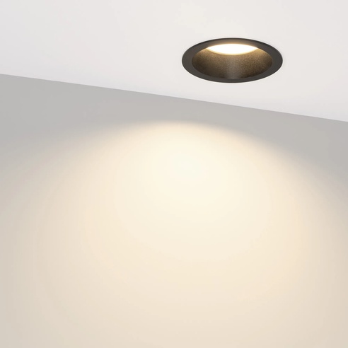 Светильник MS-DROP-BUILT-R105-14W Day4000 (BK, 85 deg, 230V) (Arlight, IP54 Металл, 5 лет)