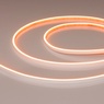 Лента герметичная VELA-M240-2.5x6mm 24V Warm2400 (5 W/m, IP65, 5m) (Arlight, узкая)