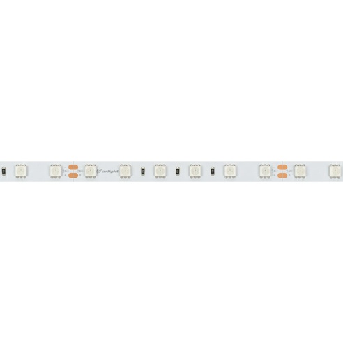 Лента светодиодная RT-B60-10mm 24V Red (14.4 W/m, IP20, 5060, 5m) (Arlight, Открытый)
