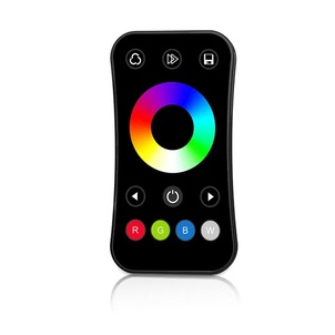 INTELLIGENT ARLIGHT Пульт SMART-801-52-1G-1SC-RGBW Black (3V, 2.4G) (IARL, IP20 Пластик, 5 лет)
