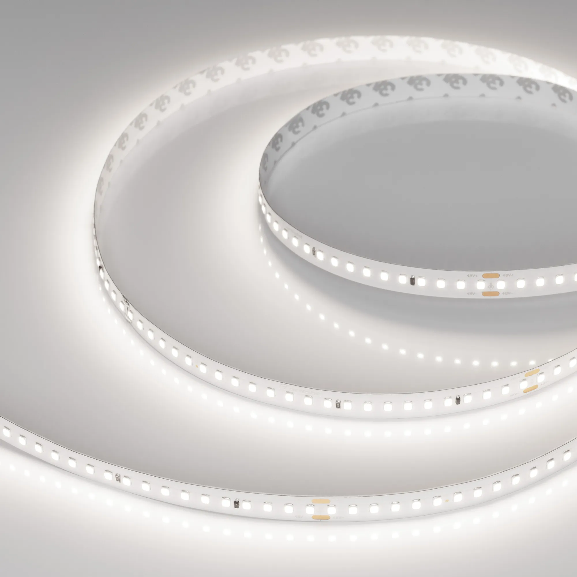 Лента светодиодная IC-A144-12mm 48V Day5000 (5.8 W/m, IP20, 2835, 50m) (Arlight, 5.8 Вт/м, IP20) - изображение товара