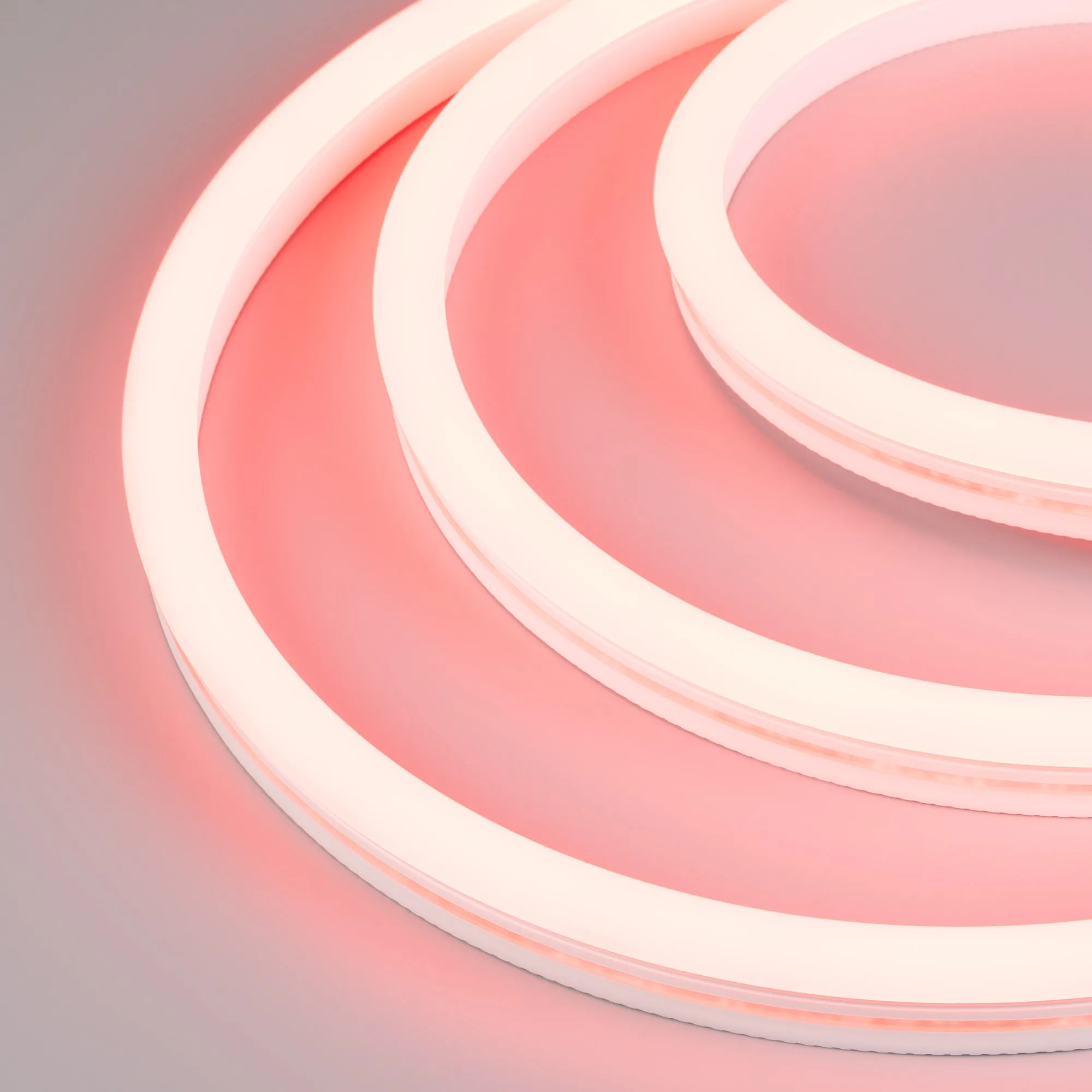 Лента герметичная WAVE-SIDE-A120-12x25mm 230V Red (12 W/m, IP67, 50m, wire x2) (Arlight, Грибовидная форма) - изображение товара