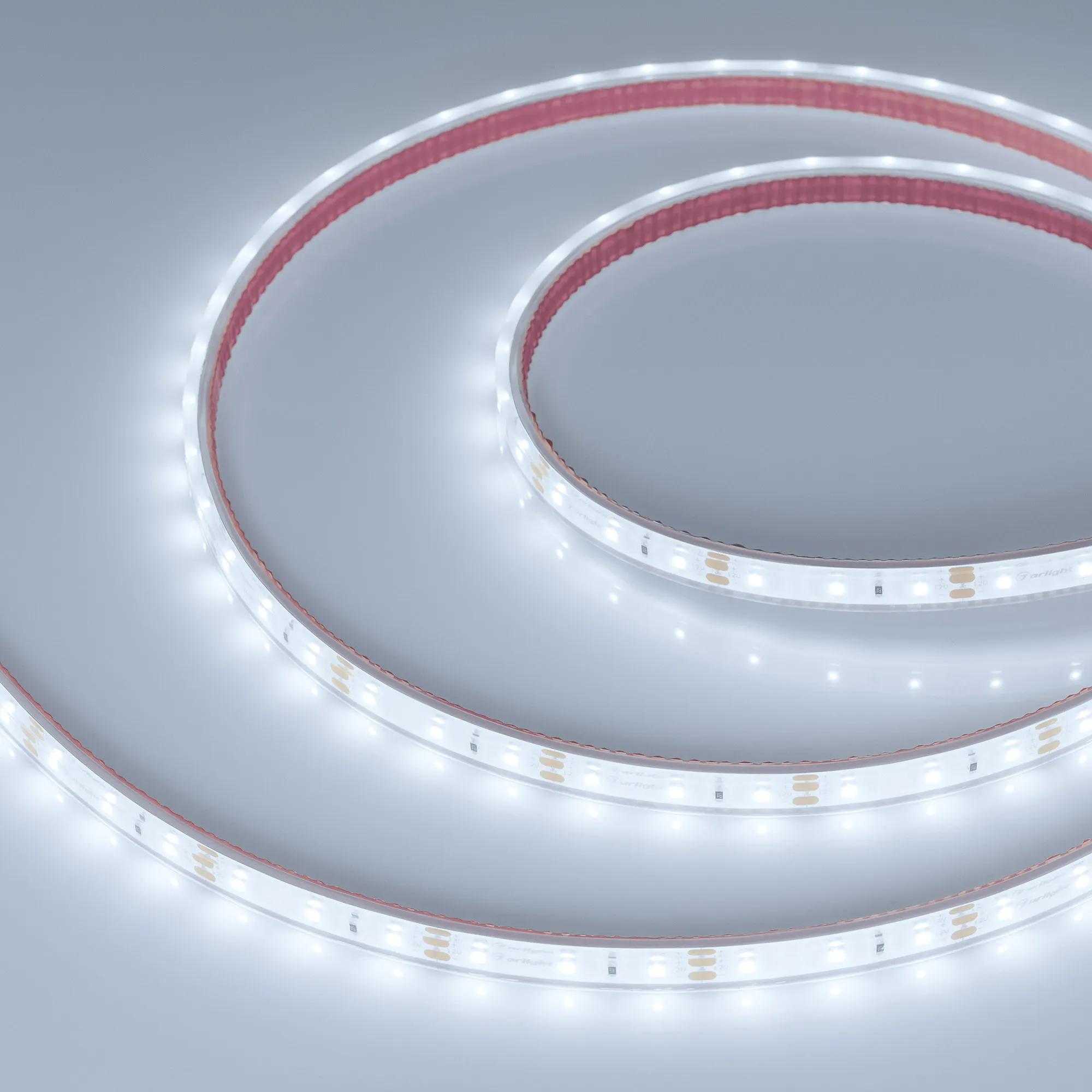 Лента светодиодная герметичная RTW-PFS-A60-11mm 12V White6000 (4.8 W/m, IP68, 2835, 5m) (Arlight, -) - изображение товара