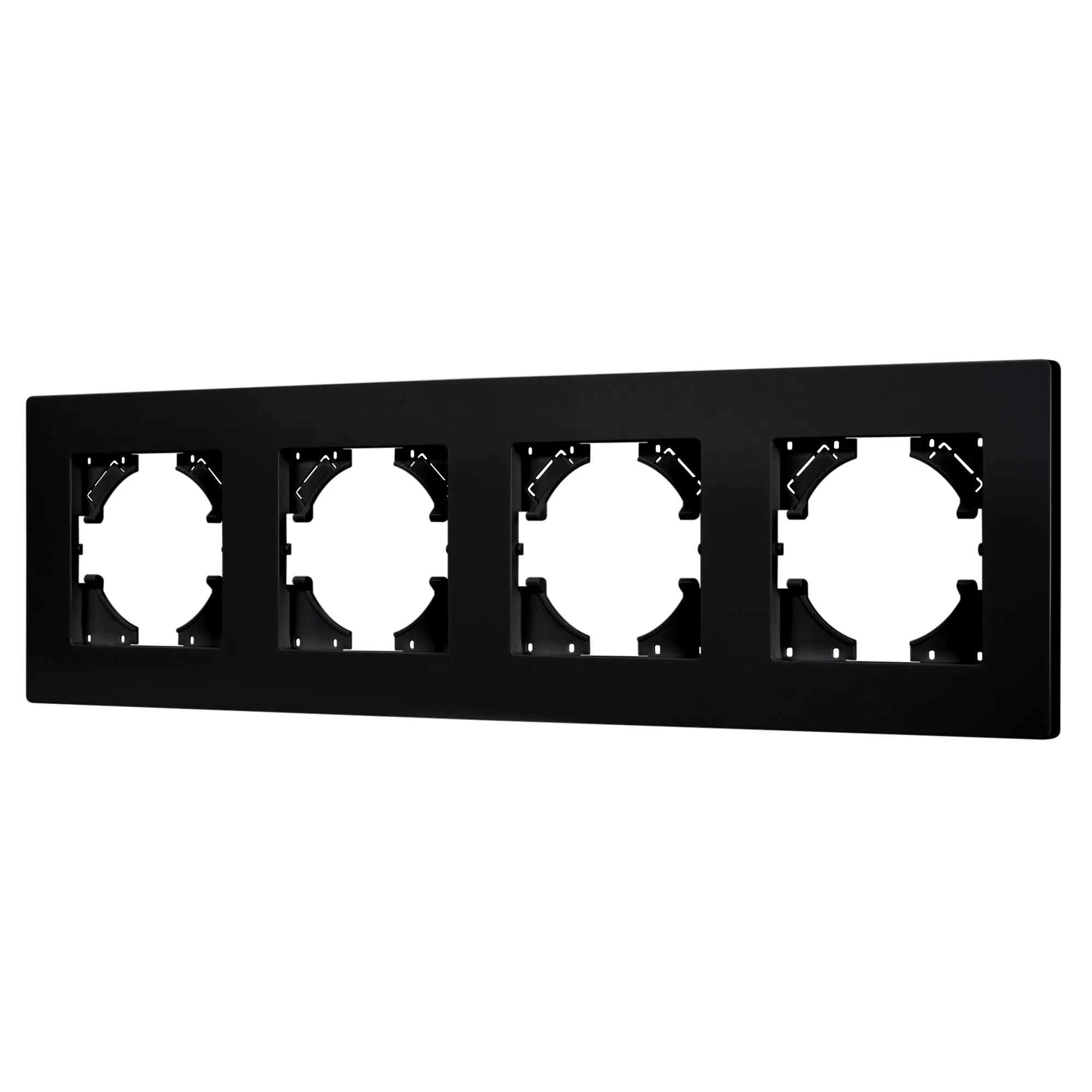 Рамка пластиковая FRM-PERIO-PL-4-BK (Arlight, -) - изображение товара