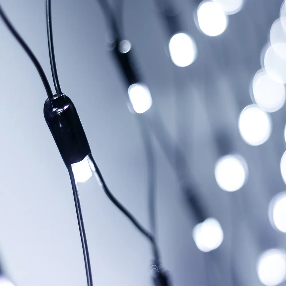 Светодиодная гирлянда ARD-NETLIGHT-CLASSIC-2500x2500-BLACK-432LED White (230V, 26W) (Ardecoled, IP65) - изображение товара