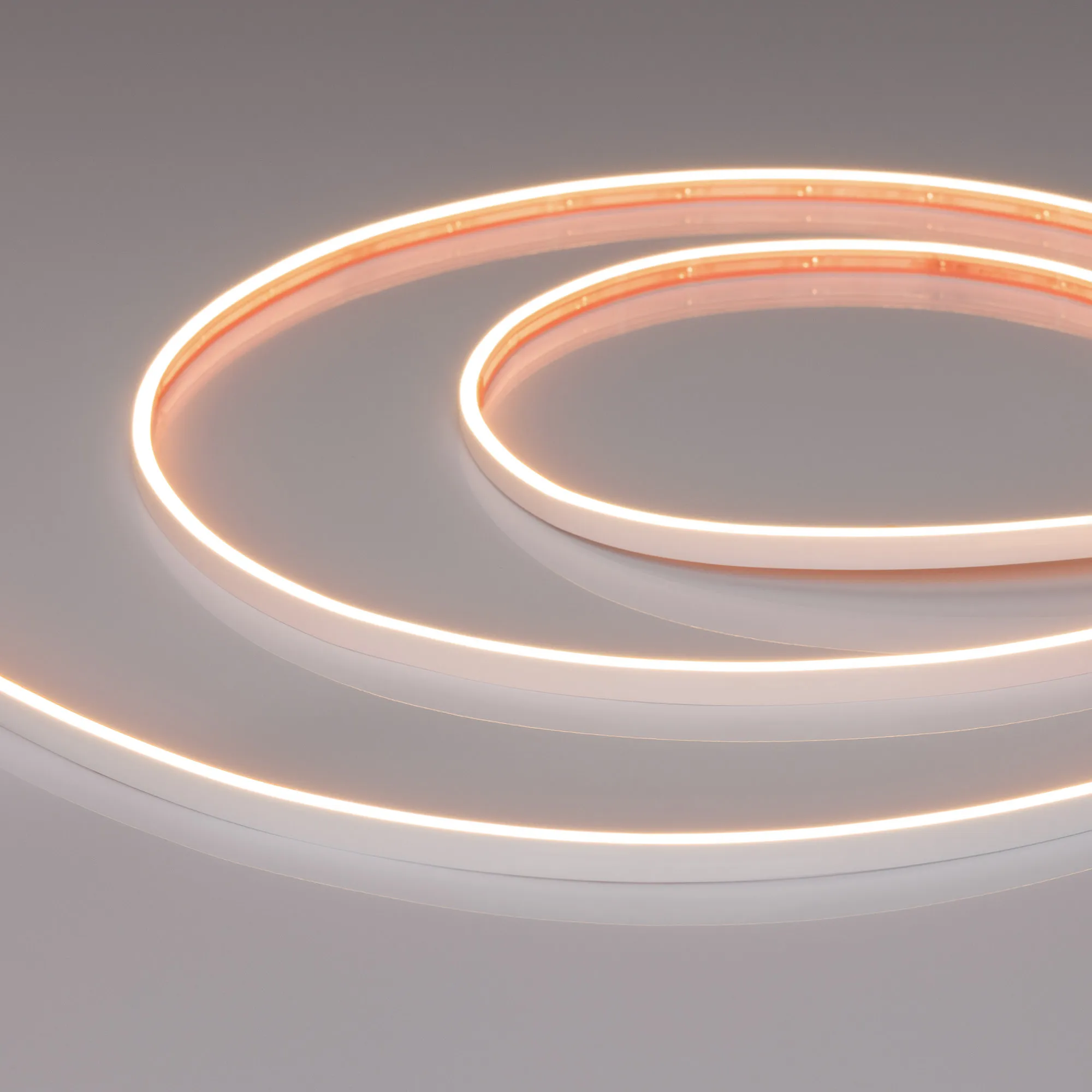 Лента герметичная VELA-M240-2.5x6mm 24V Warm3000 (5 W/m, IP65, 5m) (Arlight, узкая)